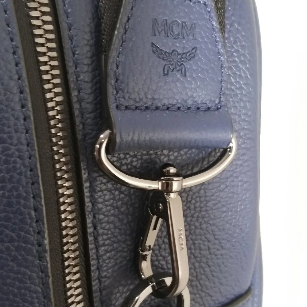 MCM Zip Briefcase/Messenger Bag